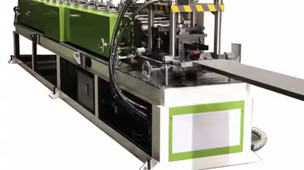 Light Gauge Steel C-Channel Roll Forming Machine – UAE