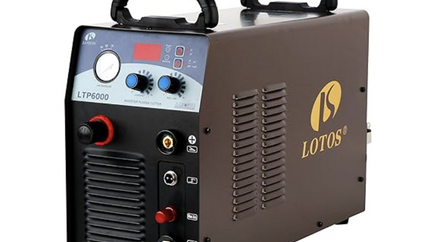 LOTOS LTP6000 60Amp Non-Touch Pilot Arc Air Plasma Cutter, 3/4 inch clean cut USA