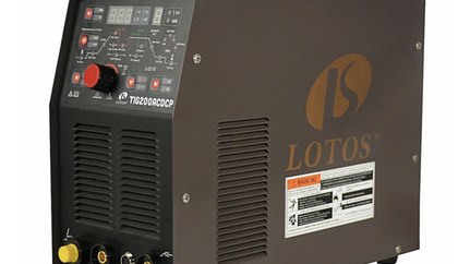 LOTOS TIG200ACDCP 200A AC/DC Pulse Aluminum TIG/Stick ARC Welder USA