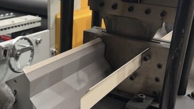 Metal building corner trim cold roll forming machine Florida