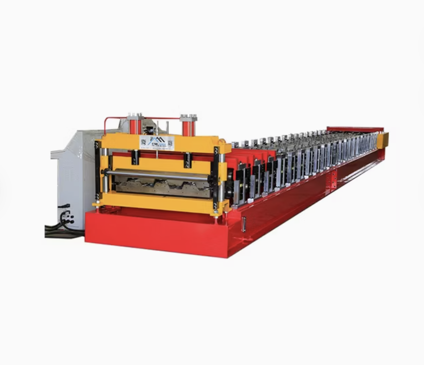 Metal deck roll forming machine in Japan