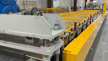 Metal decking panel roll forming machine Colorado