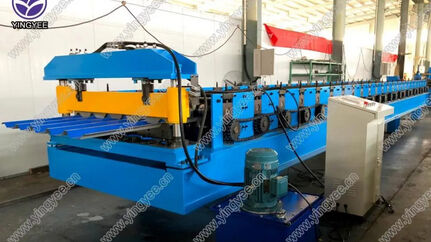 Metal IBR Roof Tile Roll Forming Machine In China