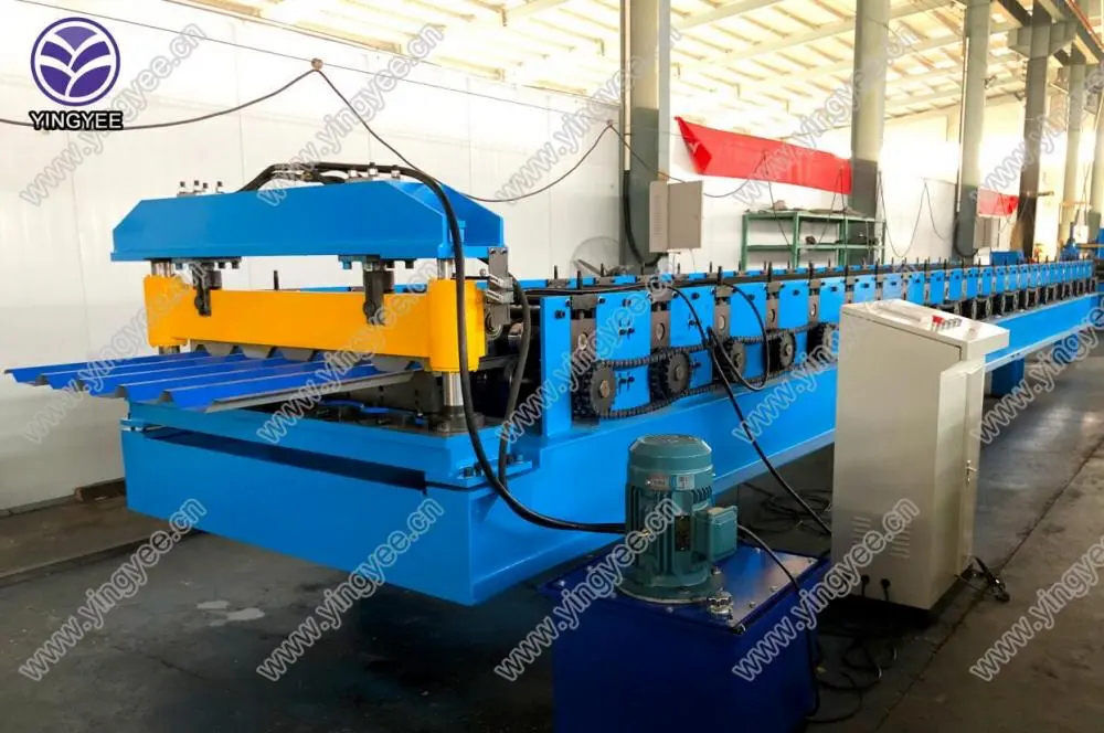 Metal IBR Roof Tile Roll Forming Machine In China