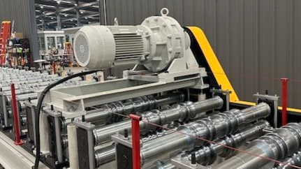 Metal roof decking roll forming machine Colorado