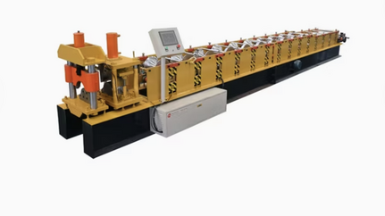 Metal roof ridge cap roll forming machine in the USA