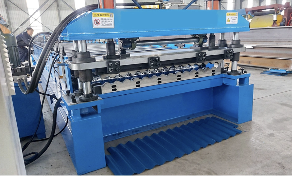 Metal Roof Roll Forming Machine In Mexico