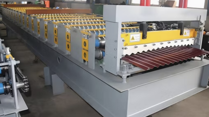 Metal roof roll forming machine in Nicaragua