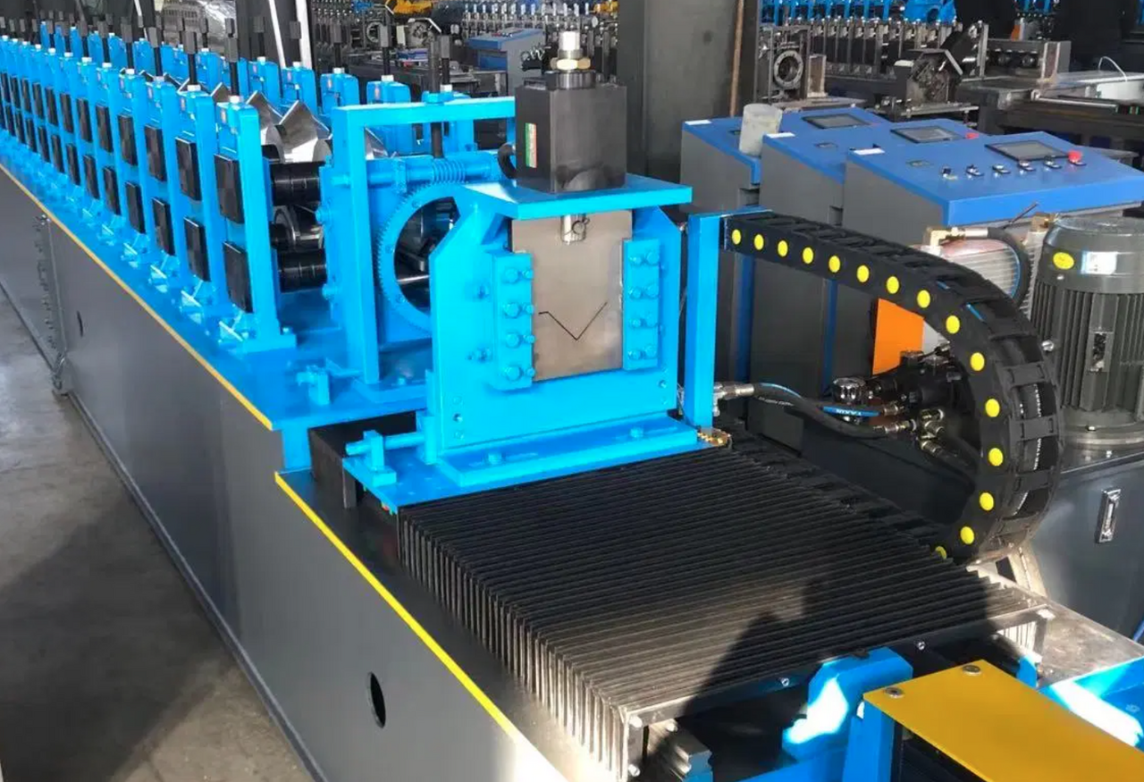 Metal Roofing Drip Edge Roll Forming Machine in Texas USA