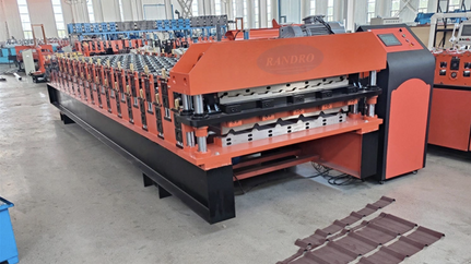 Metal roofing roll forming machine in El Salvador