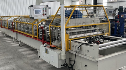 Metal siding roll forming machine in Canada