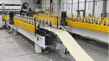 Metal siding trim roll forming machine USA