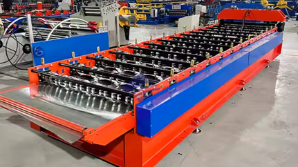 Narrow Rib Deck Roll Forming Machine – UAE