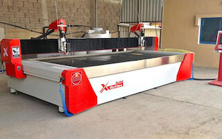 Optima Waterjet Cutting Machine In Rochdale, UK