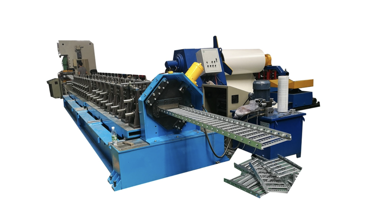 Outdoor cable tray roll forming machine in Brazil