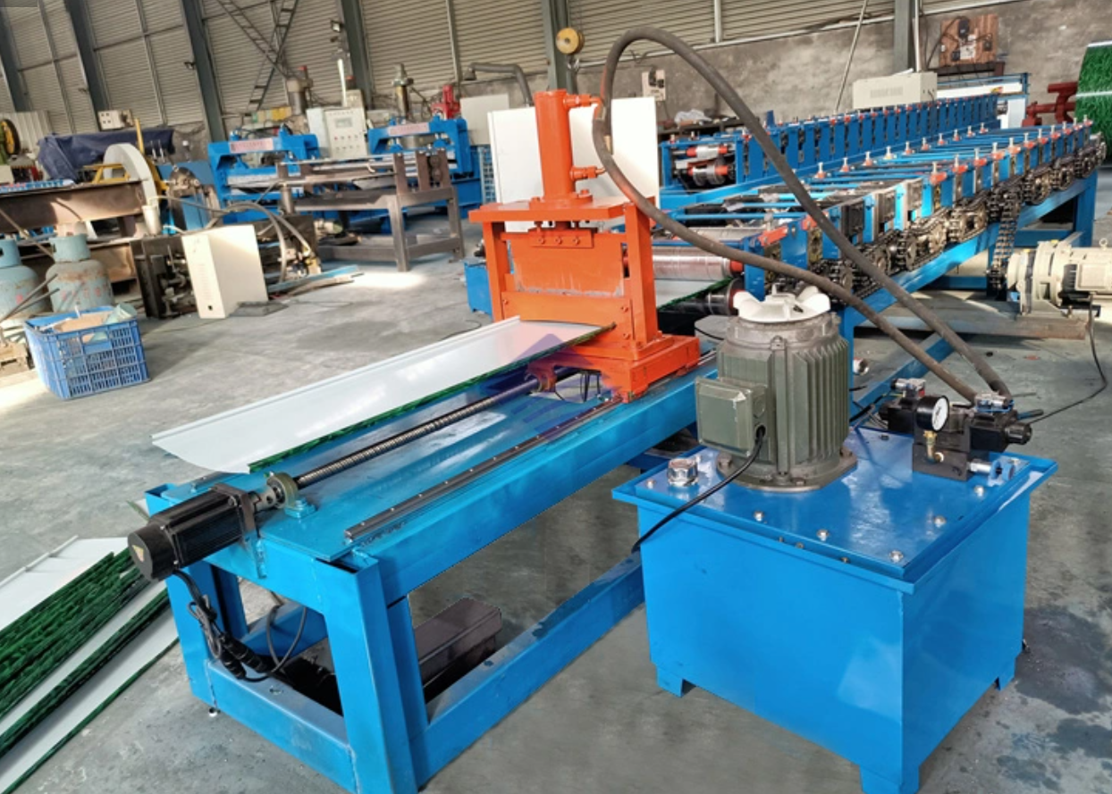 Pan Roll Forming Machine In Texas USA