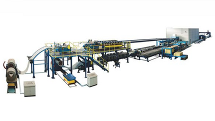 PU/PIR/ Rockwool Continuous Sandwich Panel Production Line In Shaoxing City, China