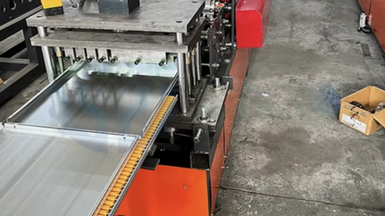 Rack roll forming machine in Canada