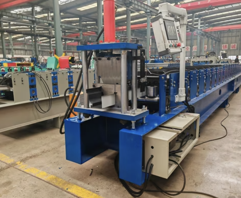 Rain gutter roll forming machine in the USA