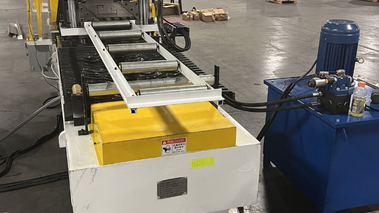 Residential Steel Roofing, Trim, Flashing roll forming machine Colorado