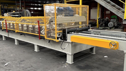 Ribbed metal roof panel roll forming machine USA