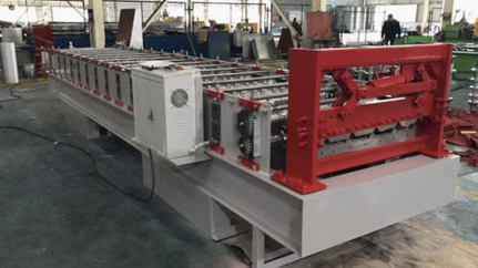 Ribbed metal roofing roll forming machine USA