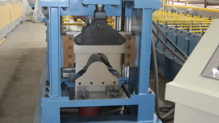 Ridge cap roll forming machine in Egypt