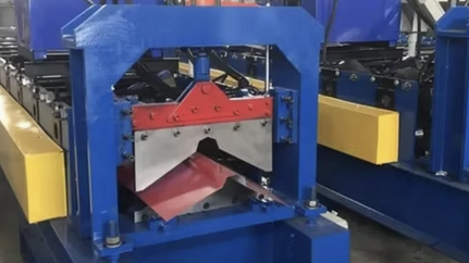 Ridge cap roll forming machine in the USA