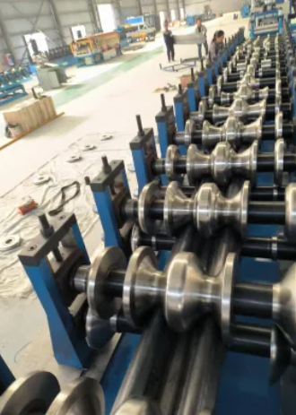 Road Roll Forming Machine Aluminium Highway Barrier W Beam Guardrail in Jinan China