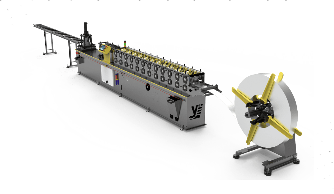 Roller shutter door roll forming machine in İzmir, Turkey