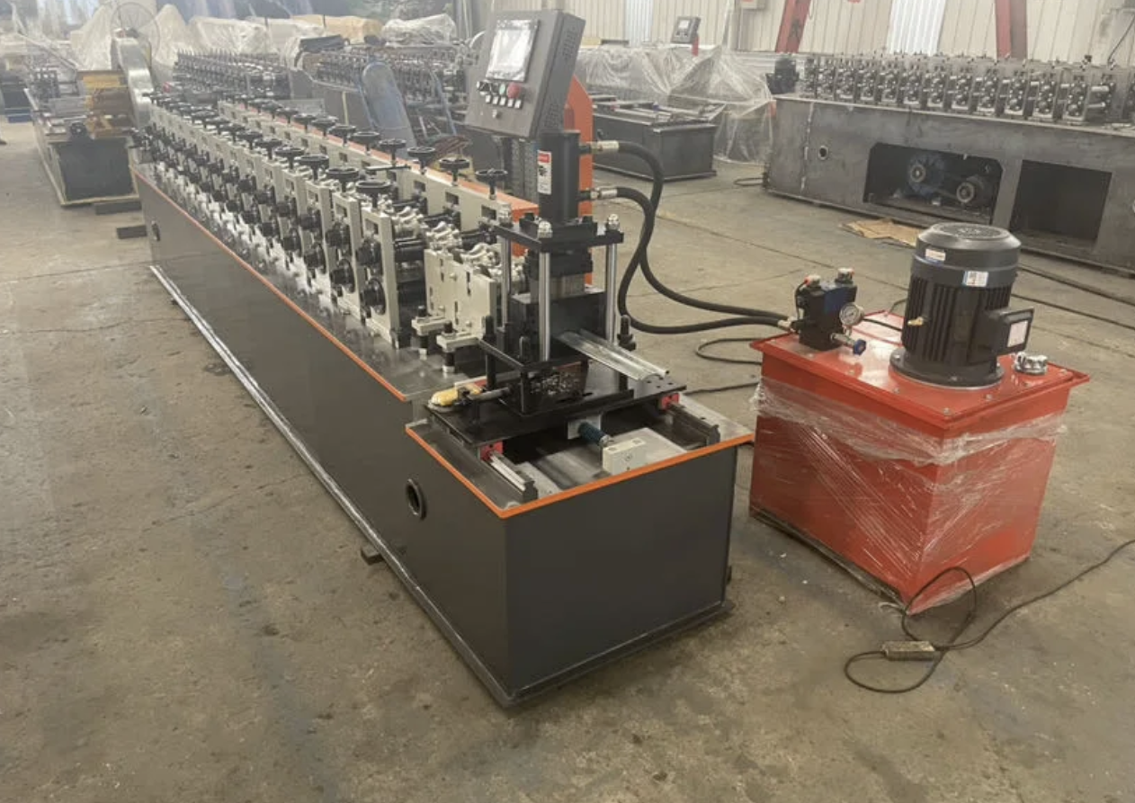 Roller Shutter Door Roll Forming Machine In Mexico