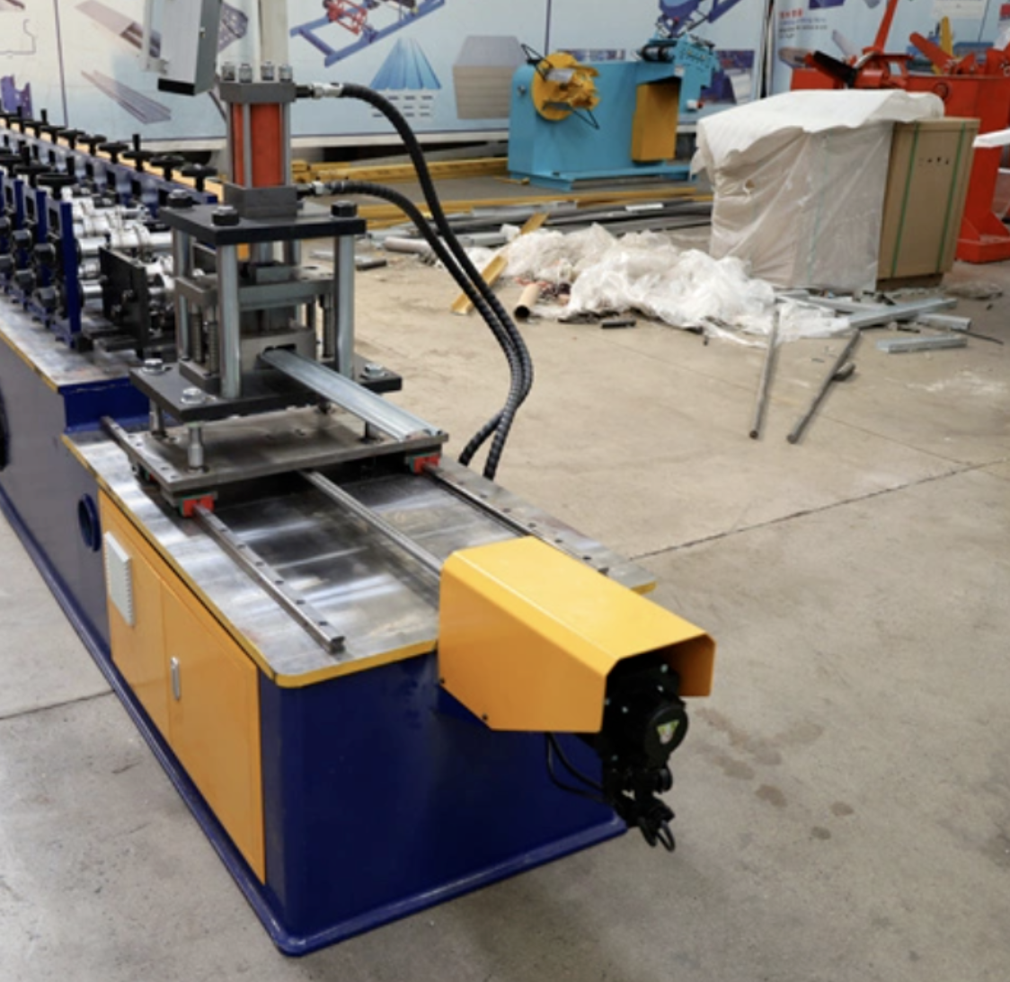 Rolling Shutter Door Roll Forming Machine in Saudi Arabia