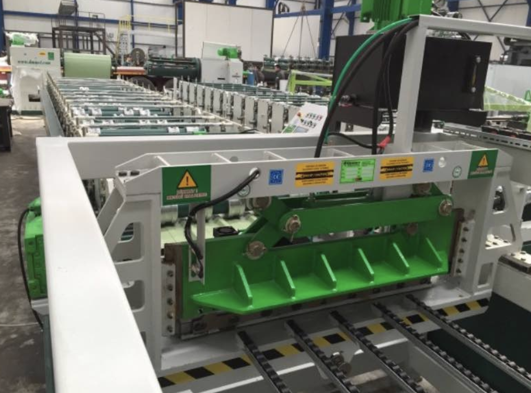 Roof panel roll forming machine in Istanbul, Turkey