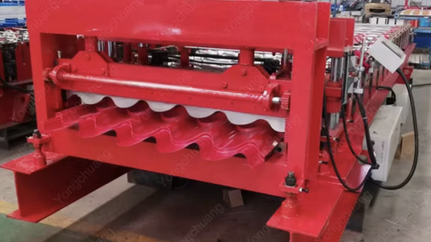 Roof panel roll forming machine in Senegal