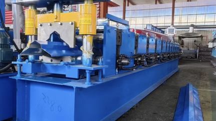 Roof Ridge Cap Roll Forming Machine in India