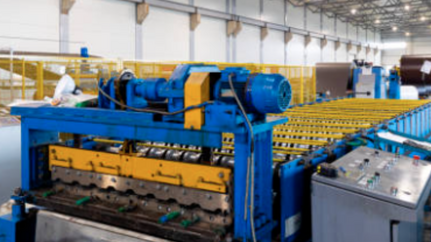 Roofing and cladding roll forming machine in Ireland