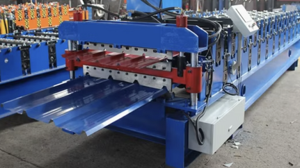 Roofing sheet roll forming machine in Azerbaijan