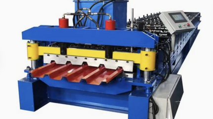 Roofing sheet roll forming machine in Egypt