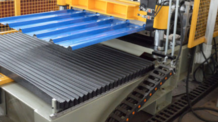 Roofing sheet roll forming machine in Ghana