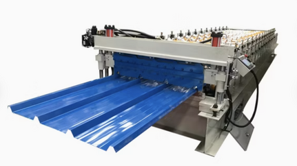 Roofing sheet roll forming machine in Kazakhstan