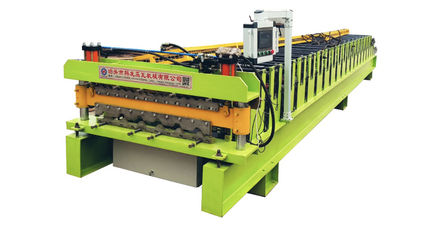 Roofing sheets roll forming machine in Benin