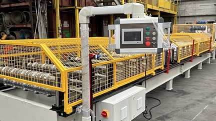 Sheet metal siding roll forming machine Florida