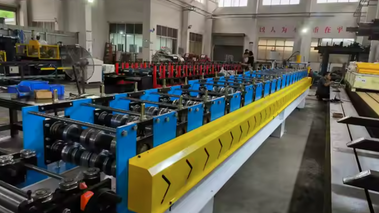 Single Layer Roofing Panel Roll Forming Machine – UAE