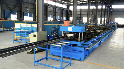 Steel cable tray roll forming machine in Brazil