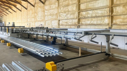 Steel Deck Metal Corrugated Floor & Roof Decking roll forming machine California
