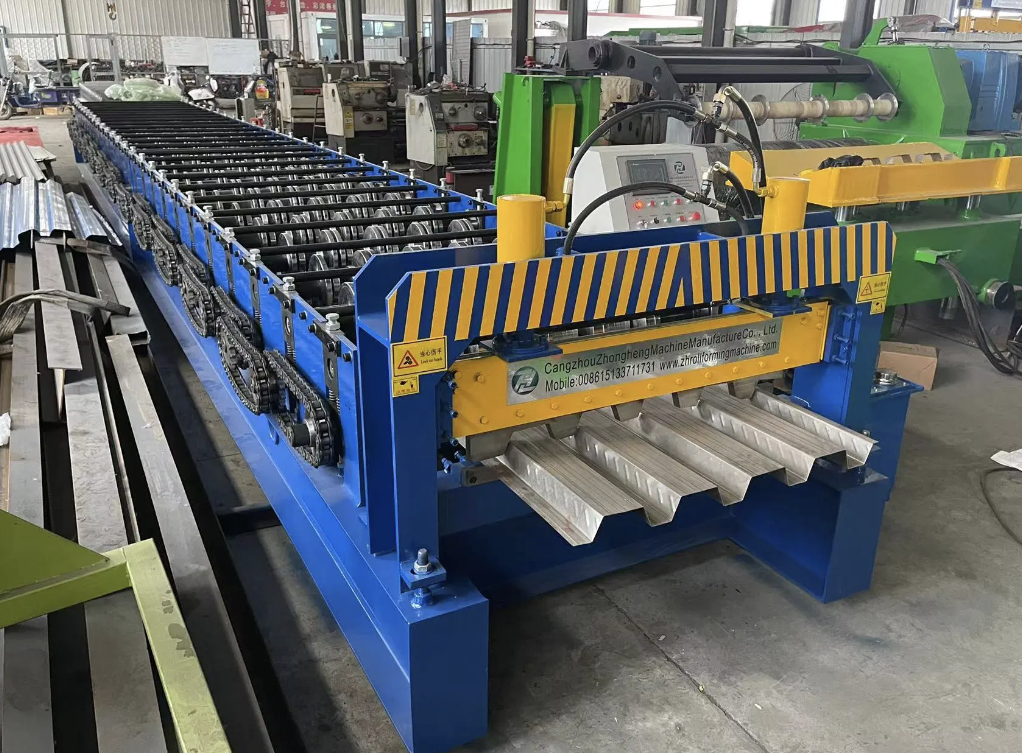 Steel deck roll forming machine in Nicaragua