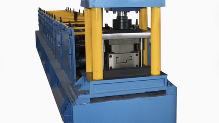 Steel door frame roll forming machine in Cambodia