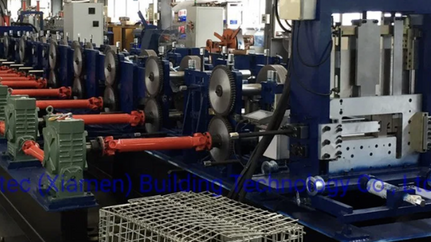 Steel frame roll forming machine in Costa Rica