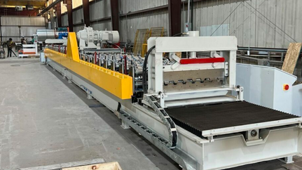 Steel roof and floor decking roll forming machine Colorado