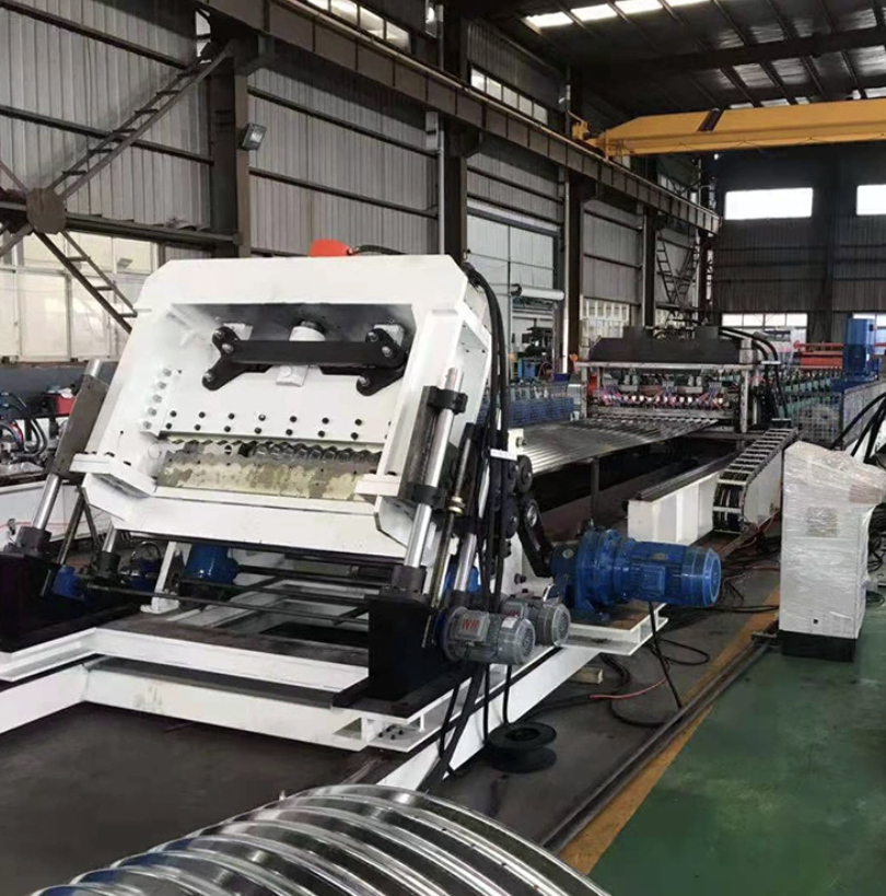 Steel silo roll forming machine in Gabon